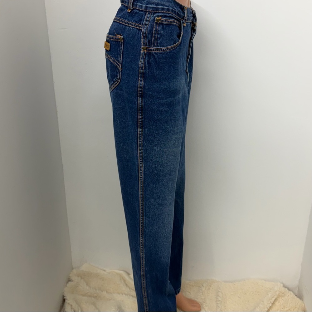 Vintage Gitano 1980s Proportionally Sized Medium Wash Denim Jeans Womans Size 13 - Picture 5 of 14